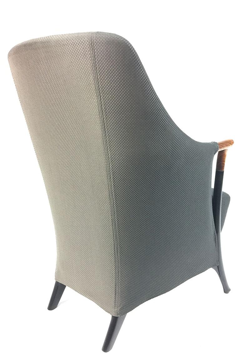 Fabric Giorgetti Progetti Armchair, Italy, 1980s