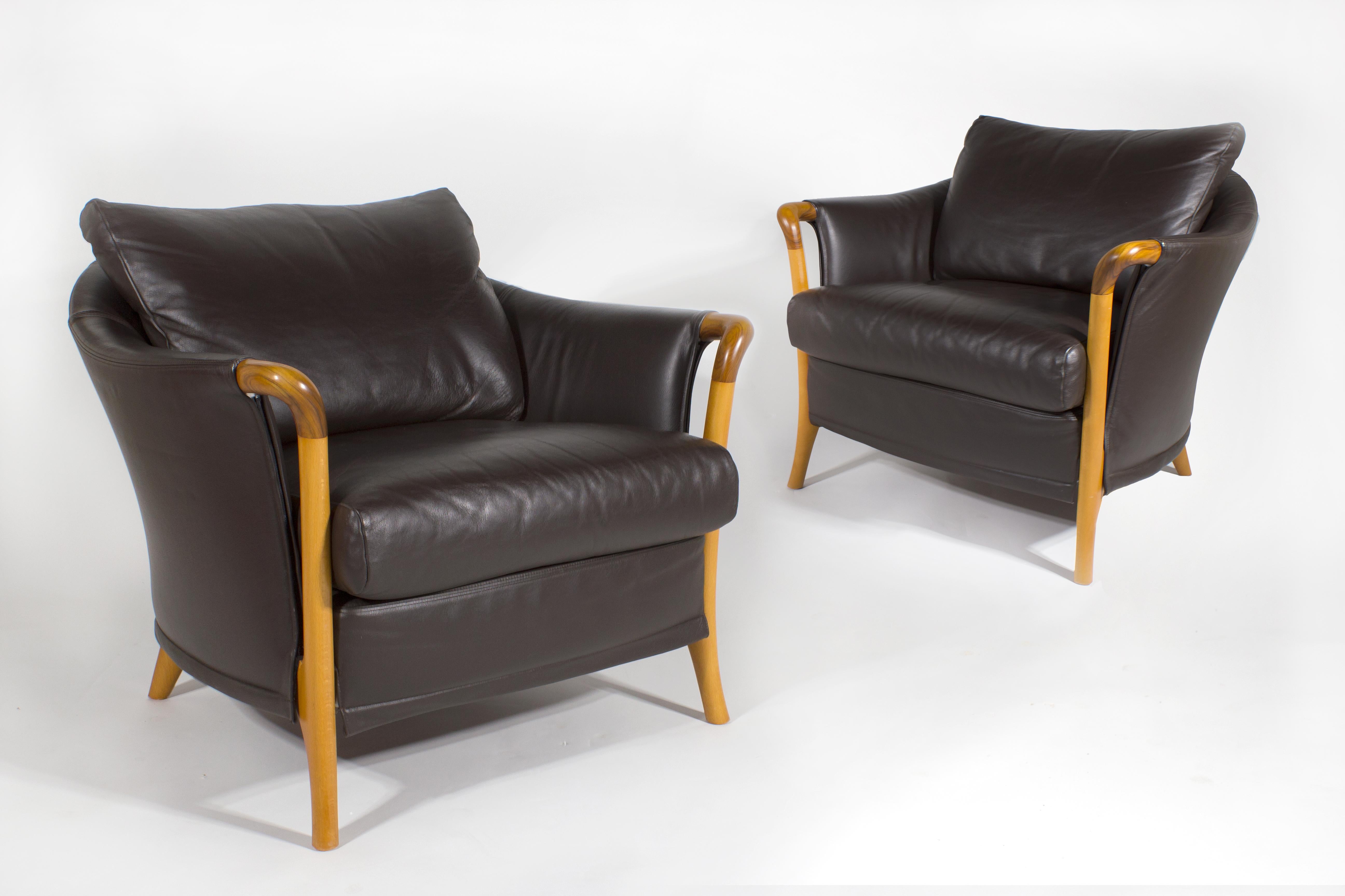 We have two pairs available. The list price is for one Pair.

Designed by Centro Ricerche Giorgetti. The 