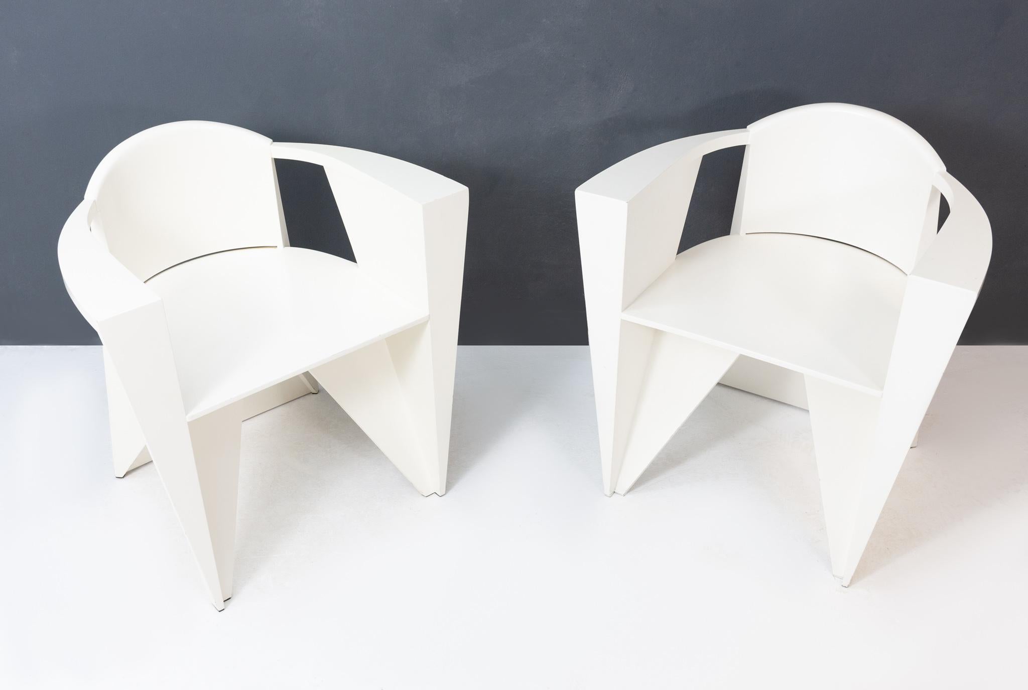 Plywood Giorgetti S P A Matrix chairs Adriano & Paolo Suman