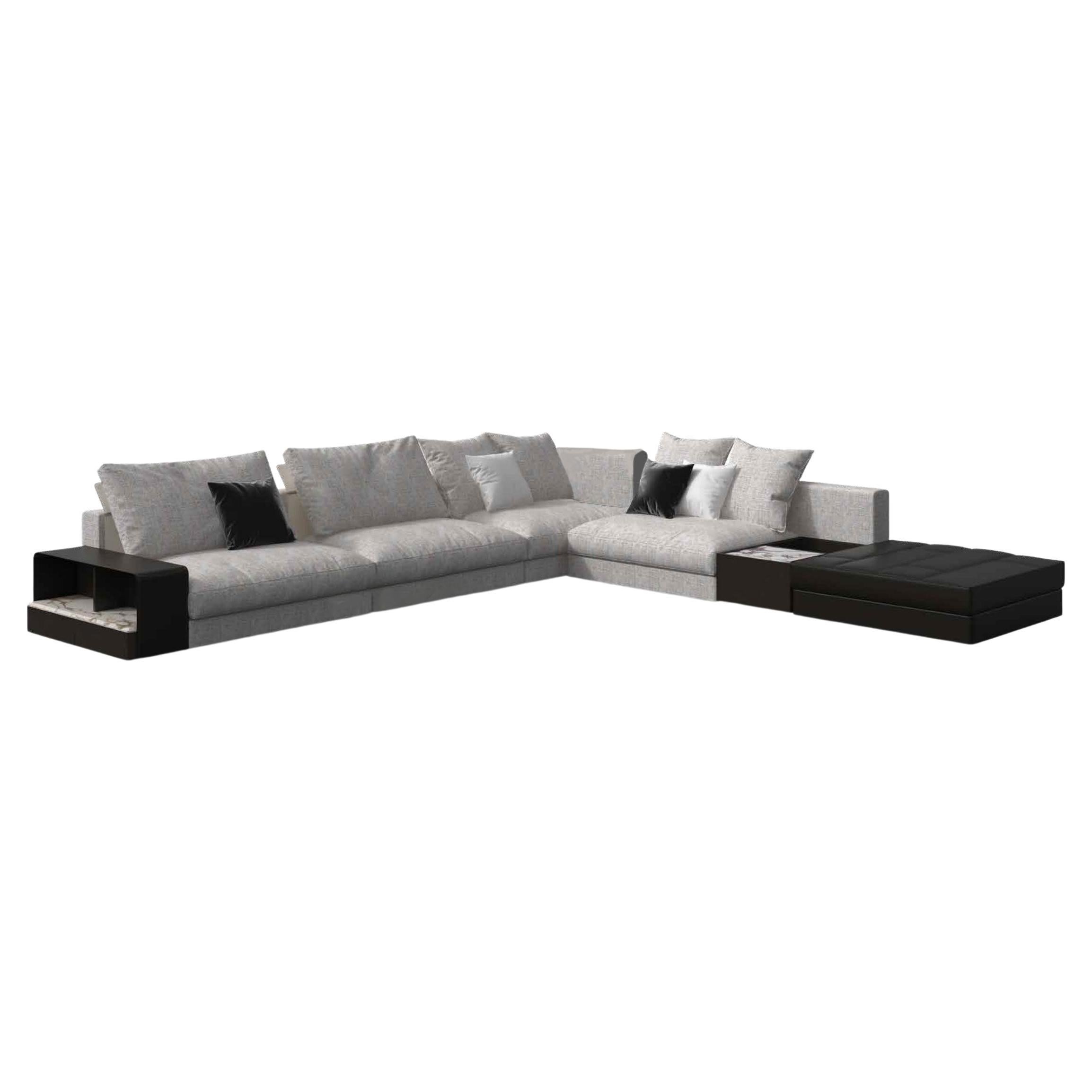 Giorgetti Skyline Sectional Sofa by Carlo Colombo   For Sale