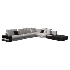 Giorgetti Skyline-Sofa mit Unterteil von Carlo Colombo  