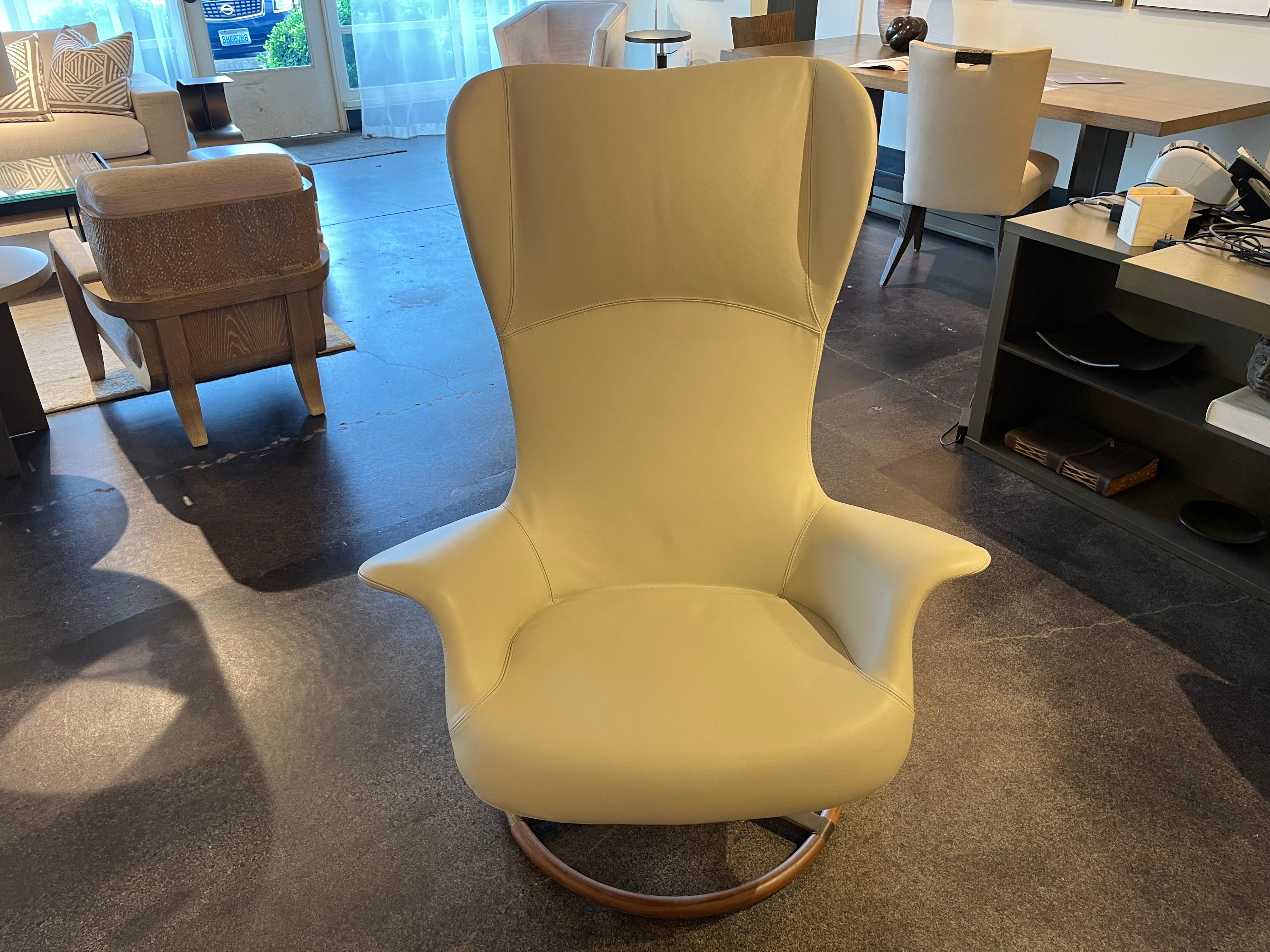Giorgetti Tilt Lounge Chair For Sale 1