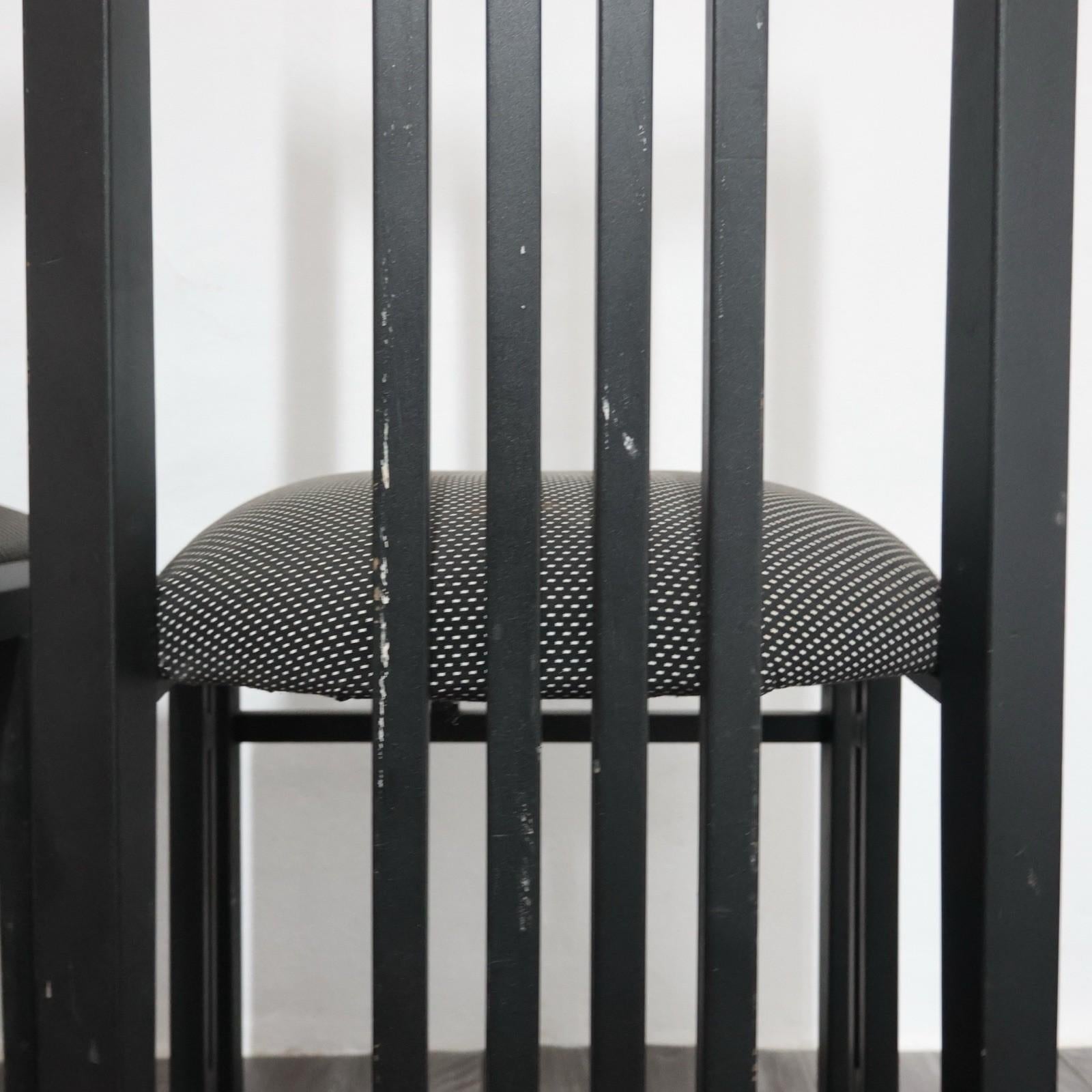 Giorgetti Tris Sedie Tronetto in Legno 1970's Design Modernariato in vendita 7