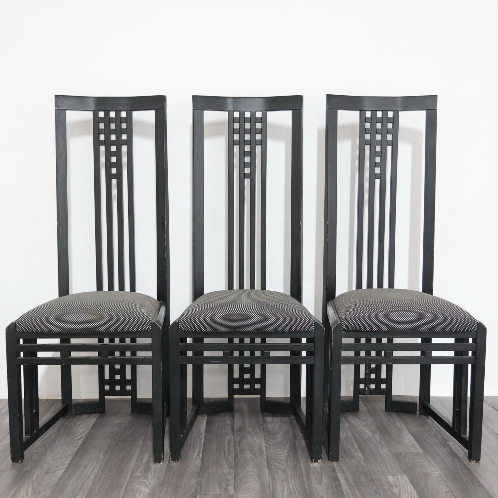 Giorgetti Tris Sedie Tronetto in Legno 1970's Design Modernariato In condizioni buone in vendita a Taranto, IT