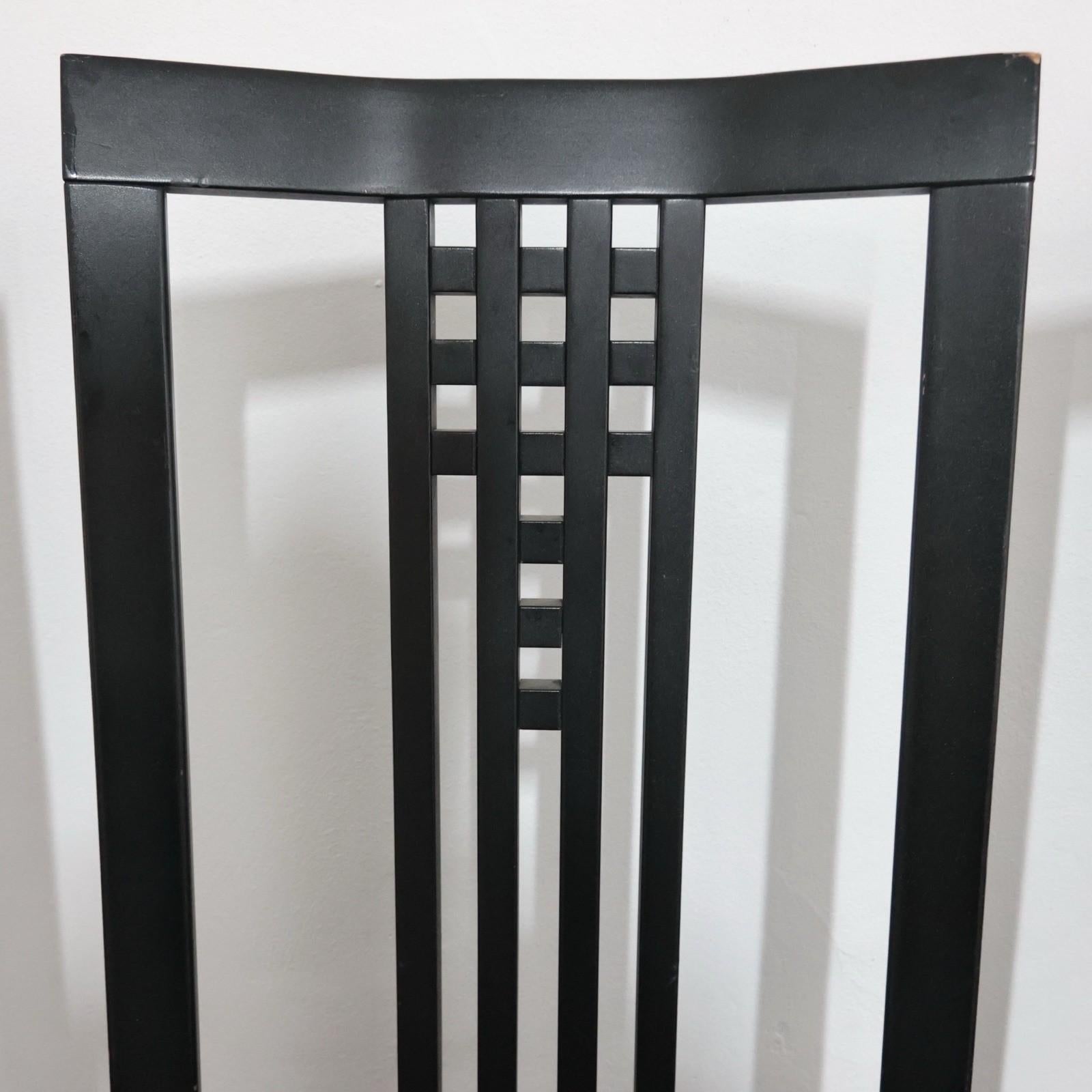 Giorgetti Tris Sedie Tronetto in Legno 1970's Design Modernariato in vendita 2