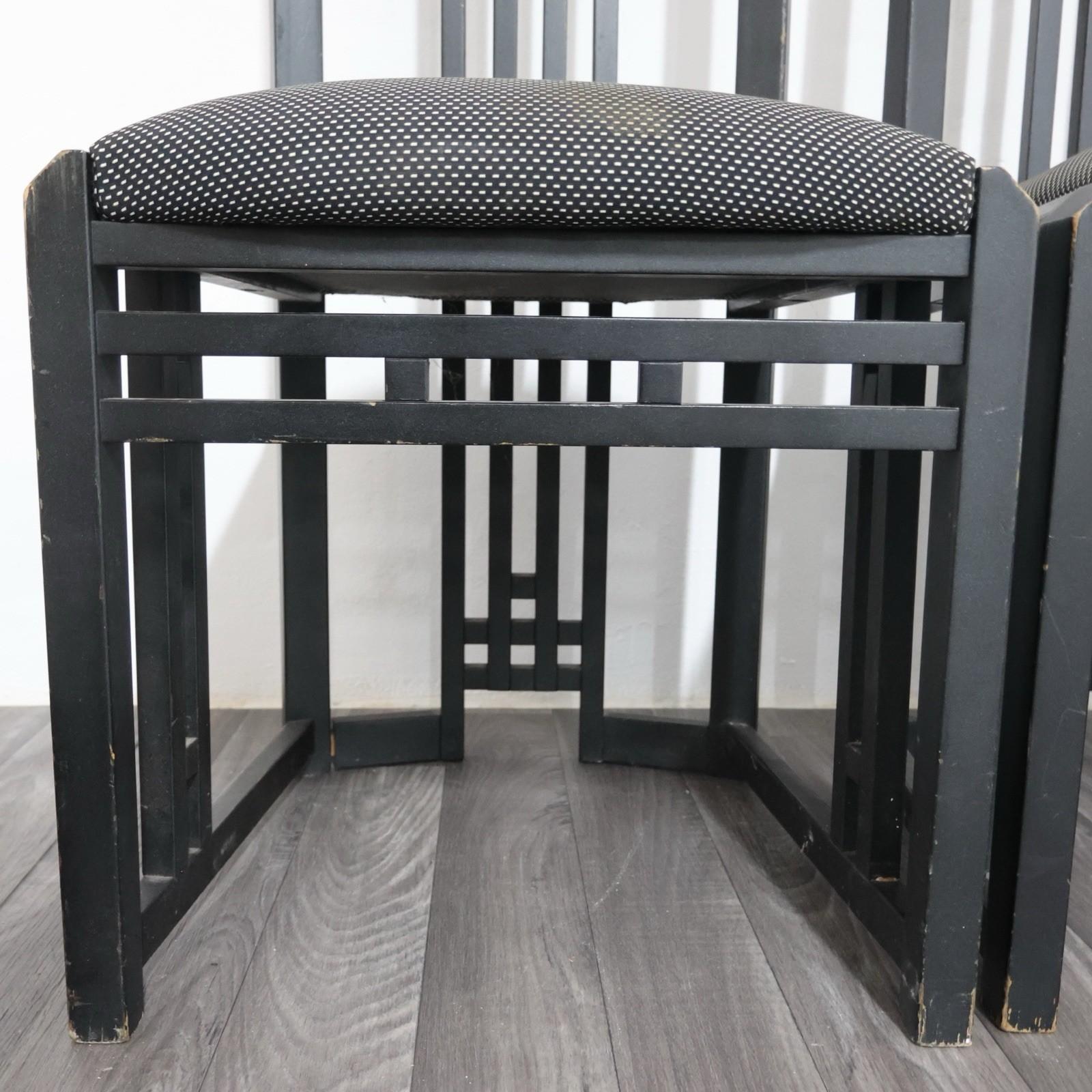 Giorgetti Tris Sedie Tronetto in Legno 1970's Design Modernariato in vendita 3