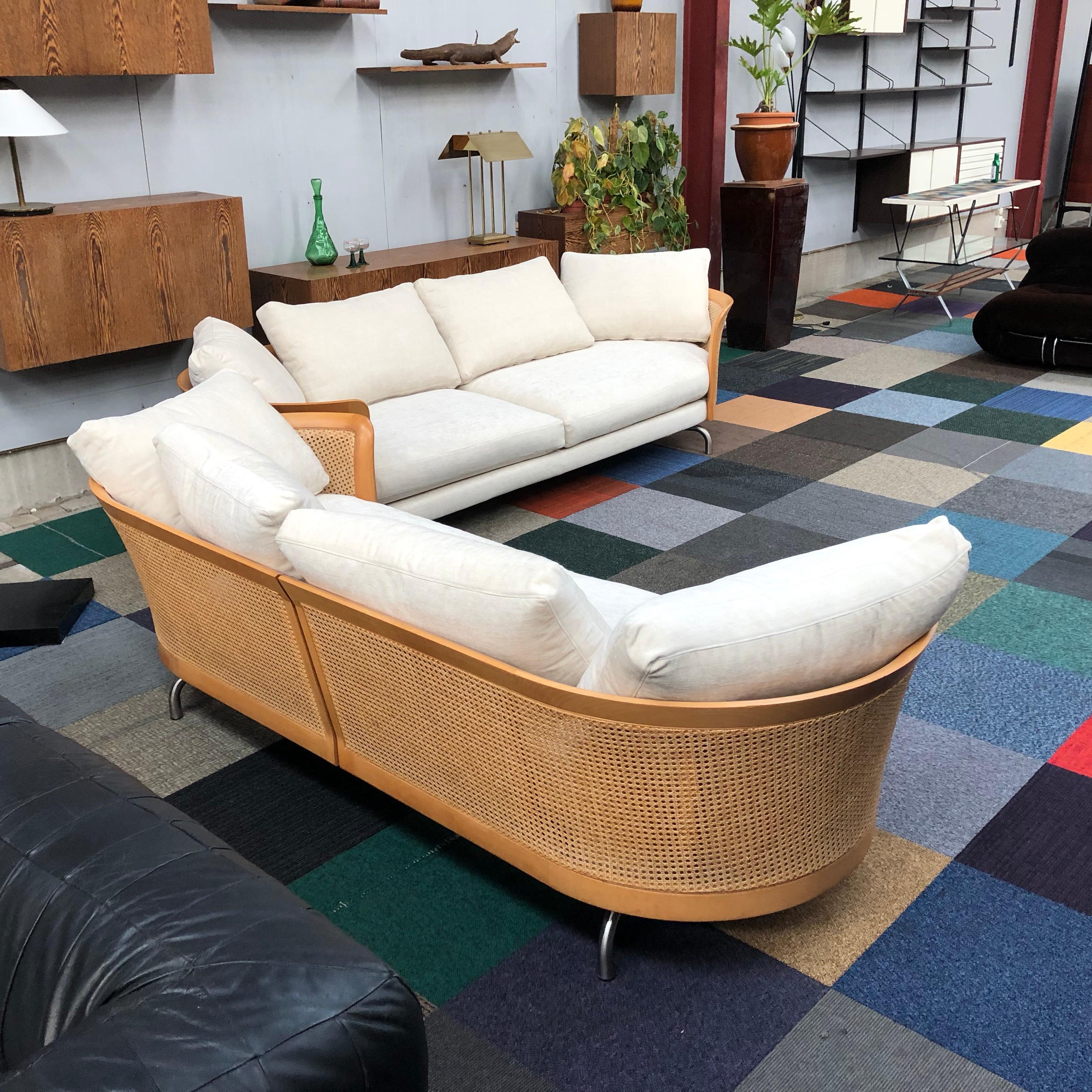 Fabric Giorgetti Virginia Sofa's by Antonello Mosca, Italy