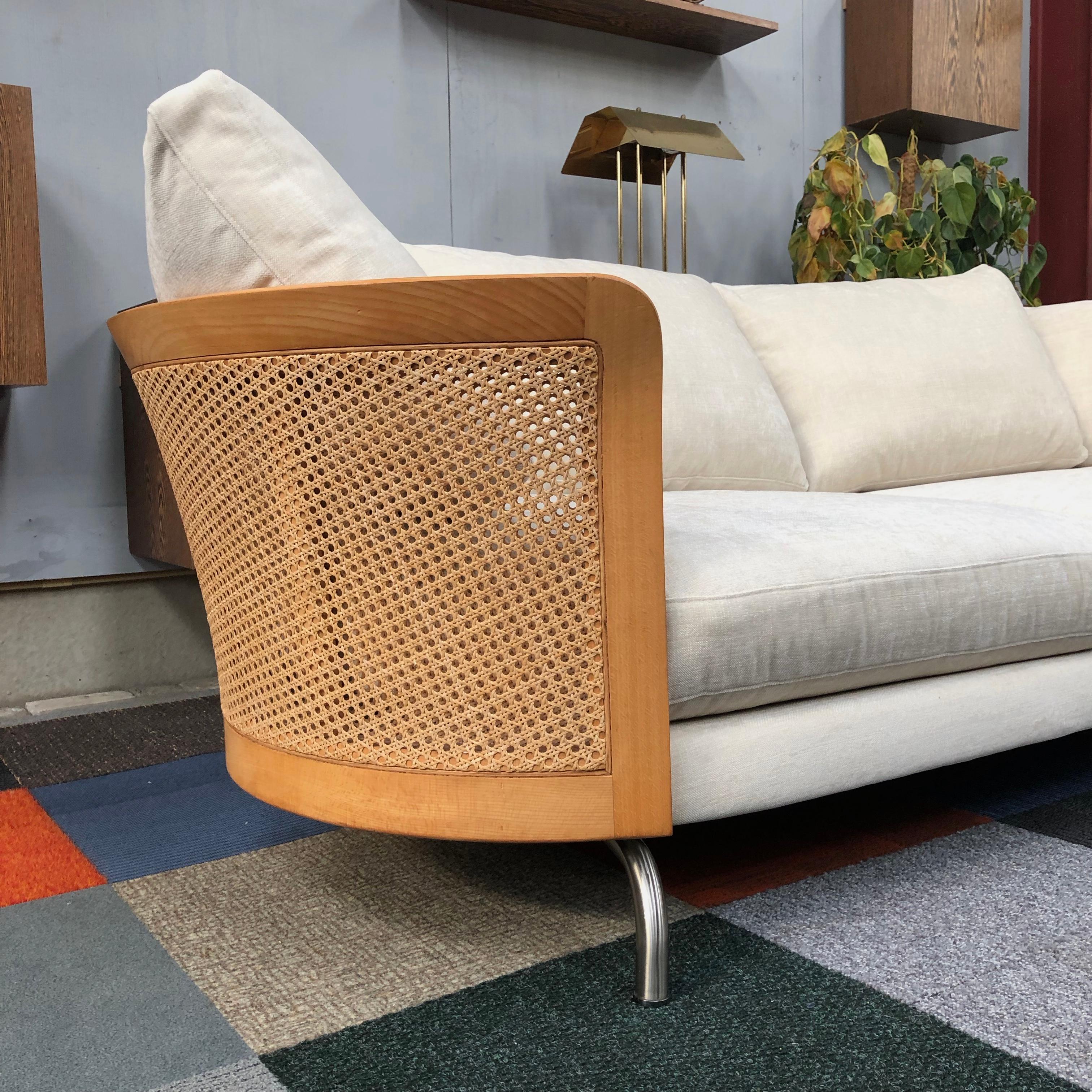 Mid-Century Modern Giorgetti Virginia Sofa's by Antonello Mosca, Italy