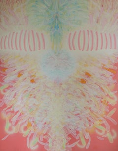 Georgian Contemporary Art by Giorgi Kavelashvili - Soul Glows Pink