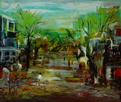 Georgian Contemporary Art by Giorgi Kukhalashvili - After Rain