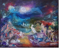 Arte georgiano contemporáneo de Giorgi Kukhalashvili - De la Divina Comedia