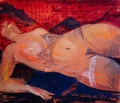 Georgian Contemporary Art by Giorgi Kukhalashvili - Nude