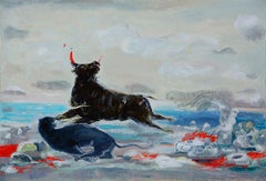 Georgian Contemporary Art by Giorgi Kukhalashvili - Saint George’s Steer