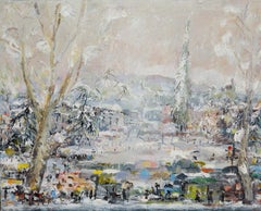 L'art contemporain géorgien de Giorgi Kukhalashvili - Snow in the City