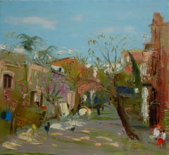 Arte georgiano contemporáneo de Giorgi Kukhalashvili - Primavera