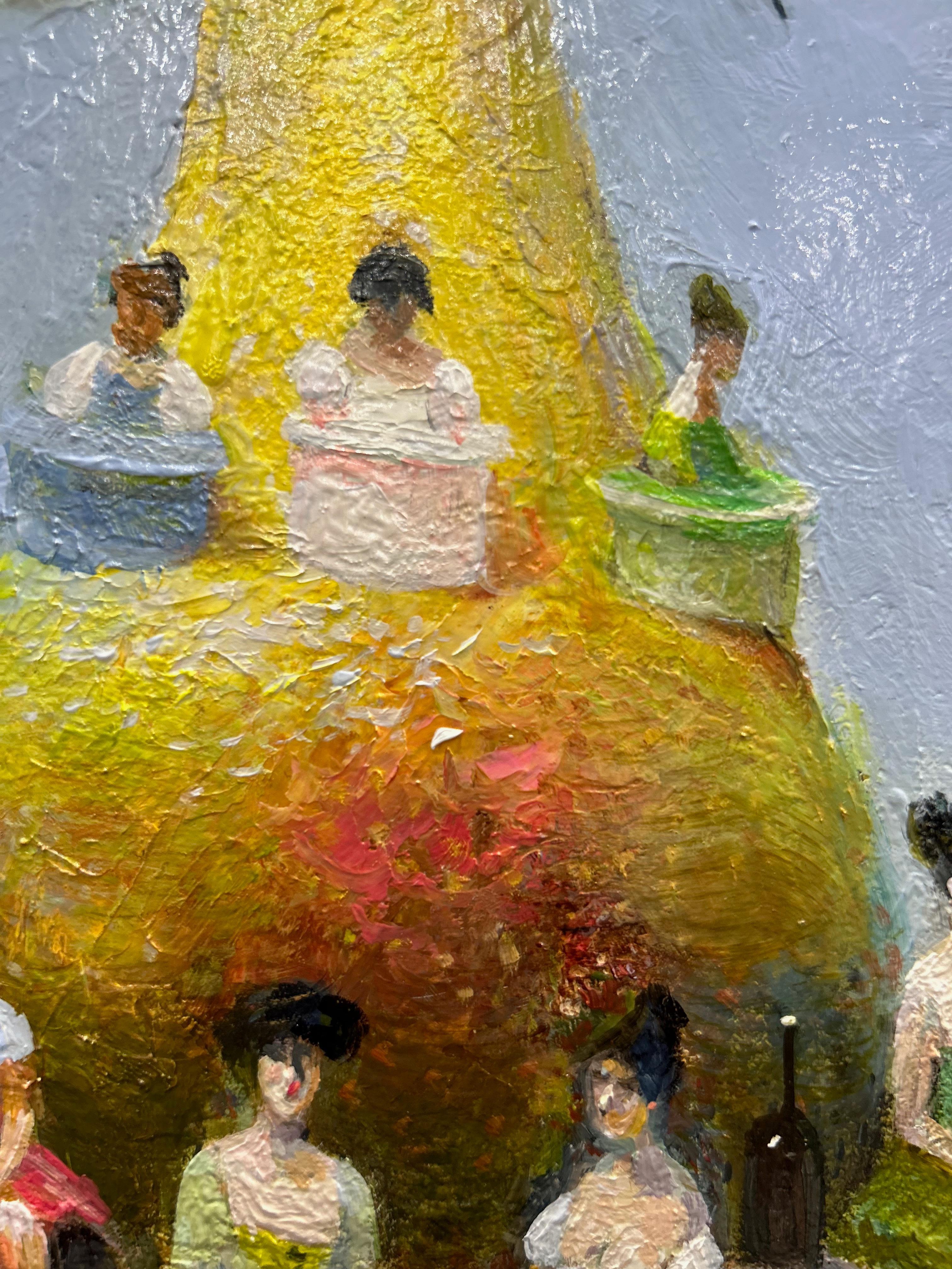 Arte contemporáneo georgiano de Giorgi Melikidze - Una gran pera en venta 2