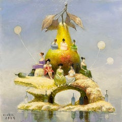 Georgian Contemporary Art by Giorgi Melikidze - A Big Pear