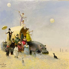 Georgian Contemporary Art by Giorgi Melikidze - Hippopotamus