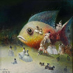 Georgian Contemporary Art by Giorgi Melikidze - Magical Fish
