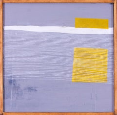 Contemporary American abstract square work by Giorgia Siriaco 'square lines'