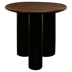 Mesa baja Giorgia Pergamino Tabaco by Monica Geronimi