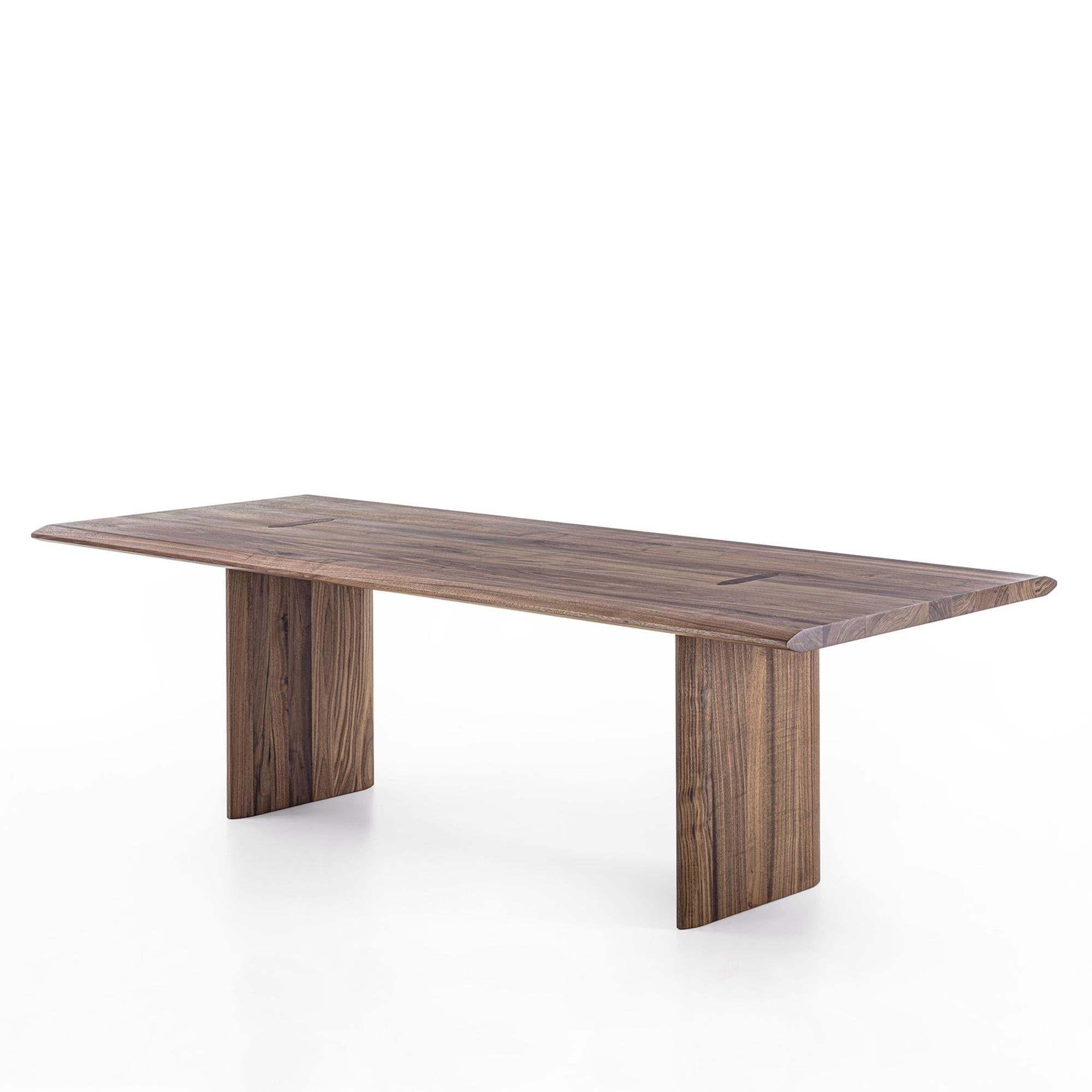 Giorgia Walnut Dining Table Neuf - En vente à Paris, FR