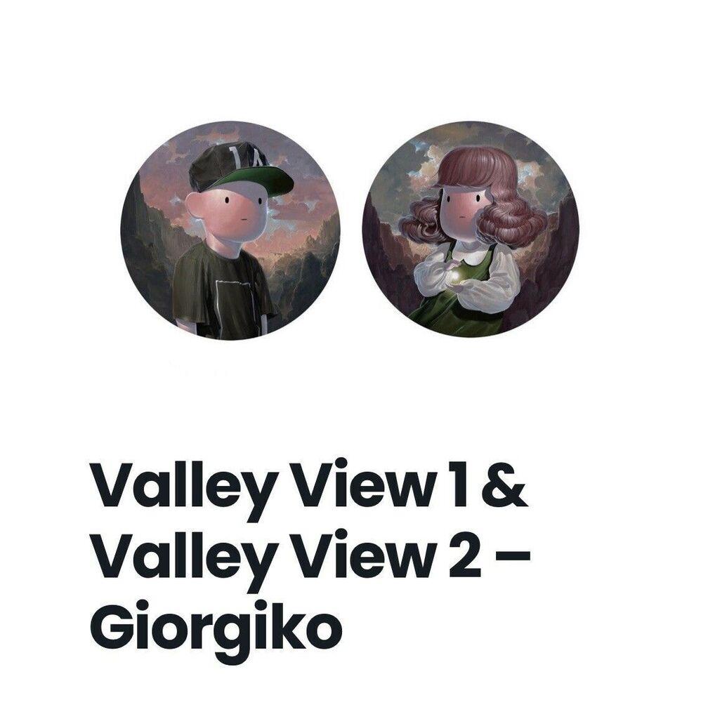 Giorgiko “Valley View 1 & Valley View 2” Print Hand Signed Numbered Contemporary For Sale 1