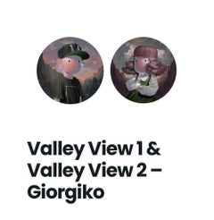 Giorgiko "Valley View 1 & Valley View 2" Stampa firmata a mano e numerata Contemporanea