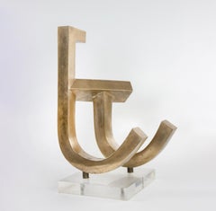 Composition - Bronze Sculpture by G.A. Roccamonte - 1976