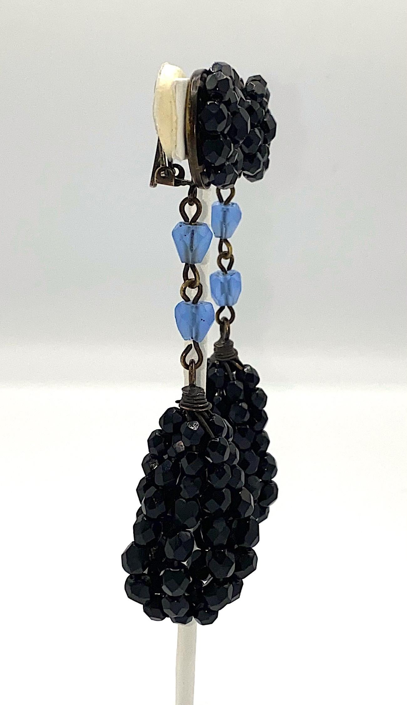 Giorgio Armani 1980s Black Bead 4
