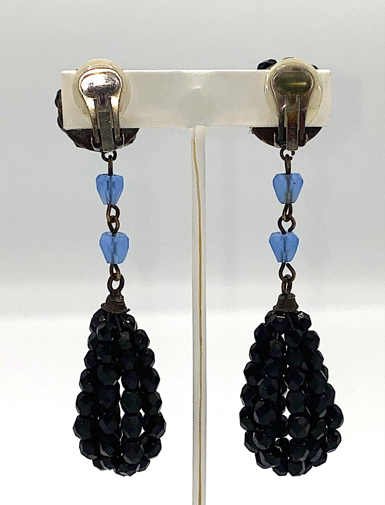 Giorgio Armani 1980s Black Bead 4