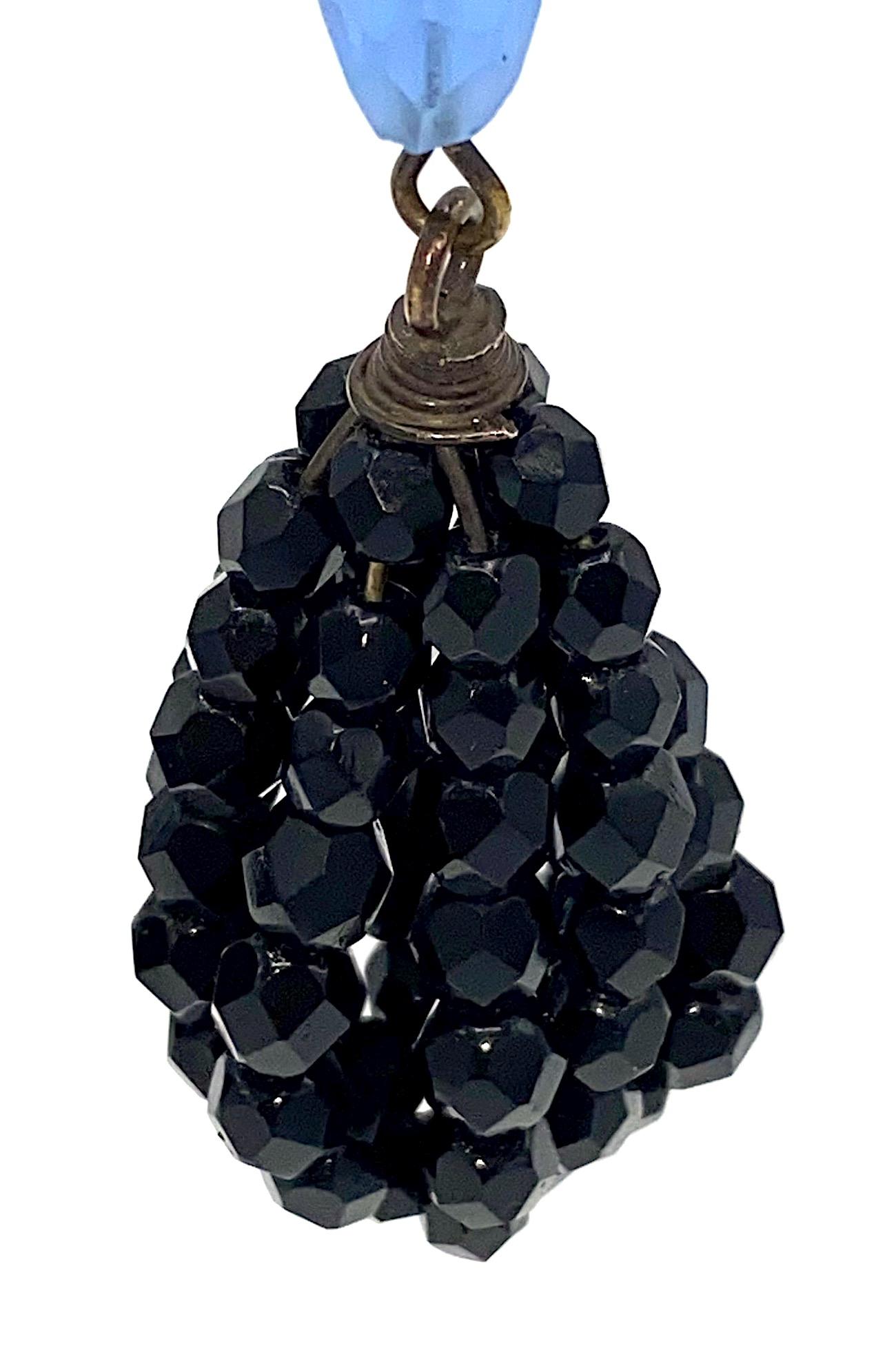 Giorgio Armani 1980s Black Bead 4