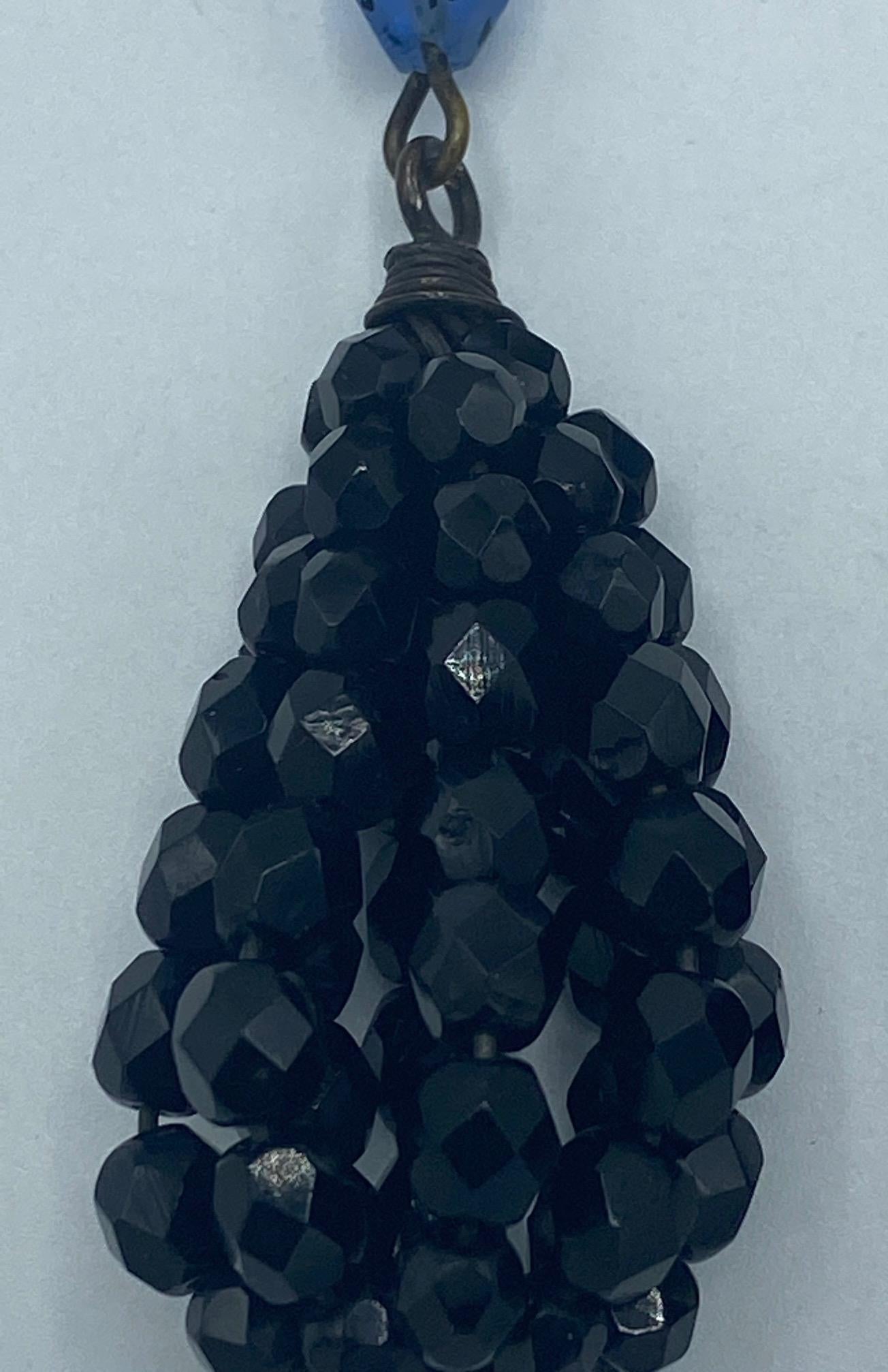 Giorgio Armani 1980s Black Bead 4