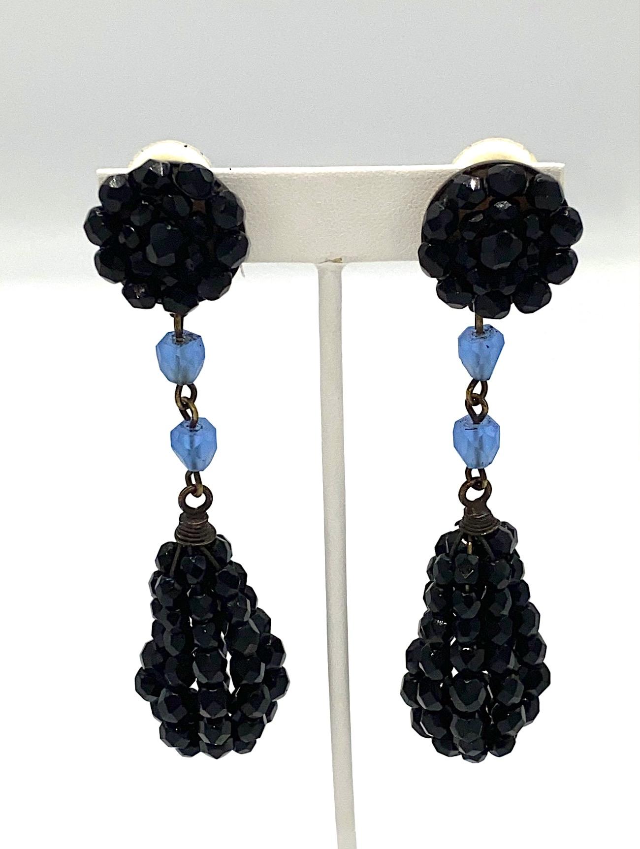 Giorgio Armani 1980s Black Bead 4