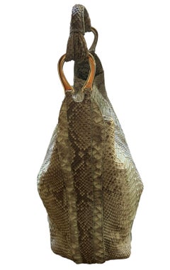 Giorgio Armani Animal Skin Shoulder Bag