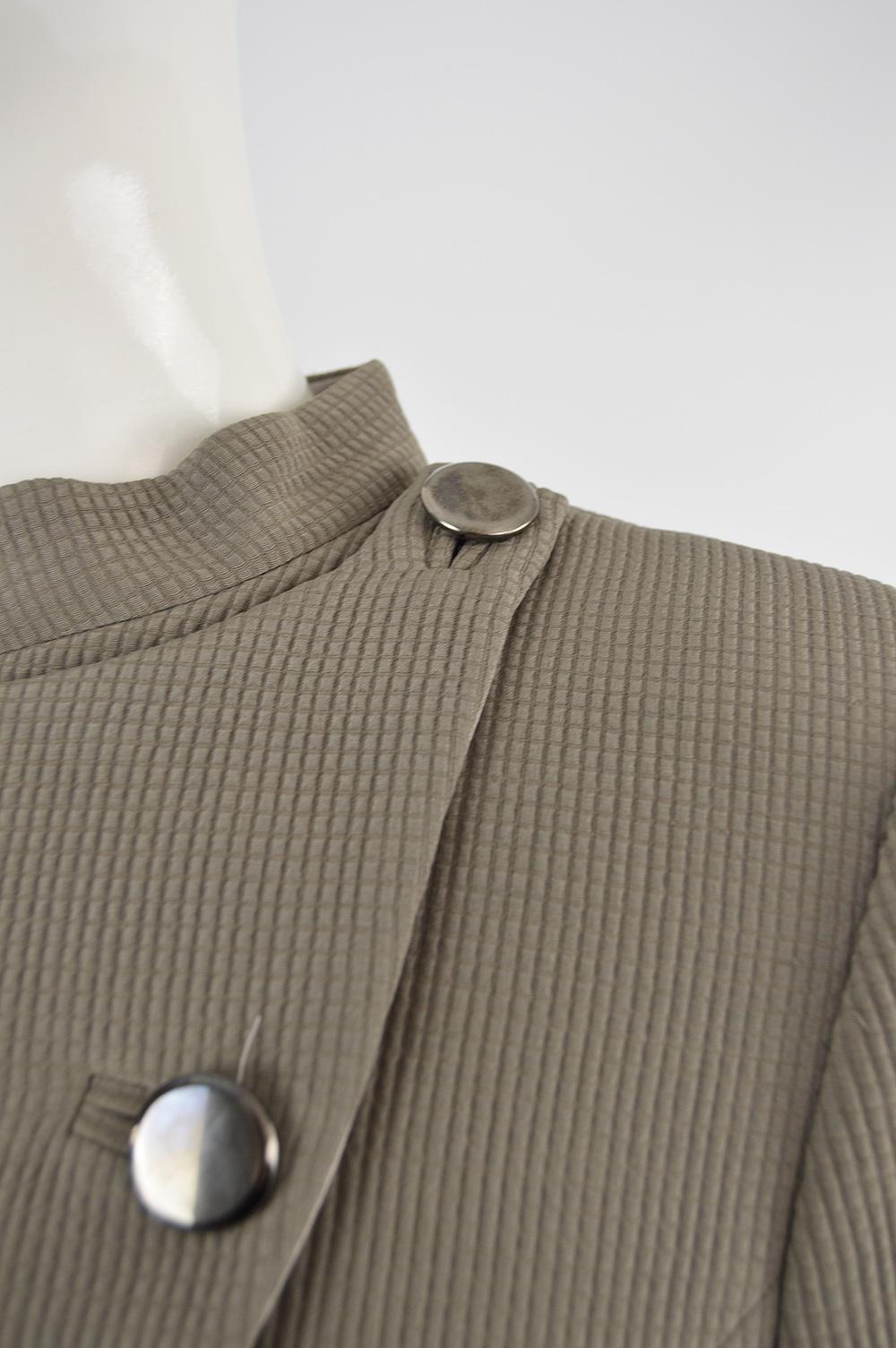 Giorgio Armani Architectural Wide Cut Sleeve Futuristic Jacket, Fall 2004 For Sale 1