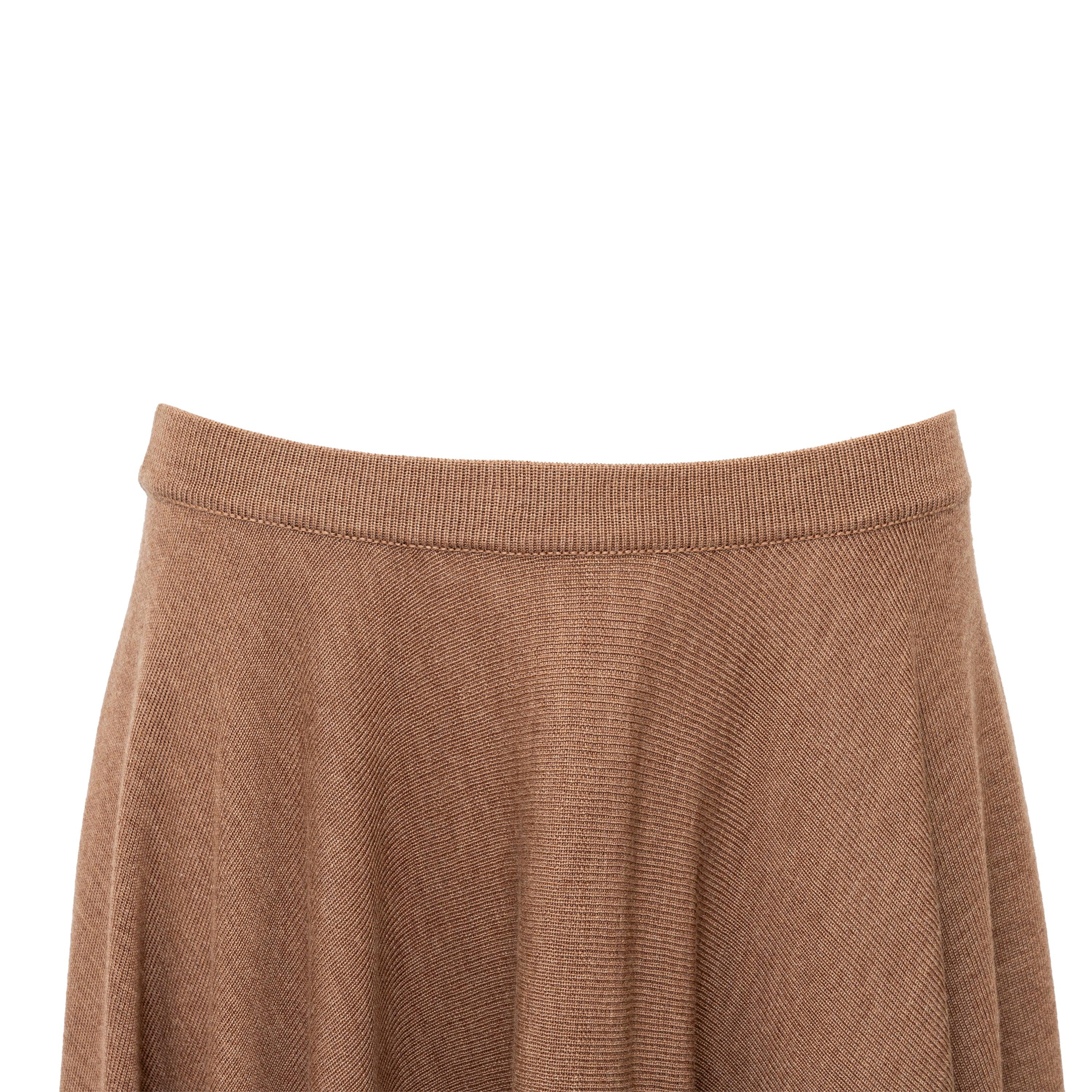 Giorgio Armani Asymmetric Fringed Skirt - '00s In Good Condition For Sale In Milano, IT
