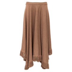 Giorgio Armani - Jupe asymétrique à franges - Années 00