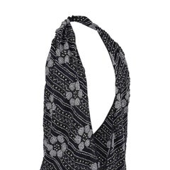 Giorgio Armani Gilet aperto asimmetrico con perline S/M