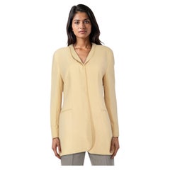 Giorgio Armani Blazer abotonado beige Talla XL