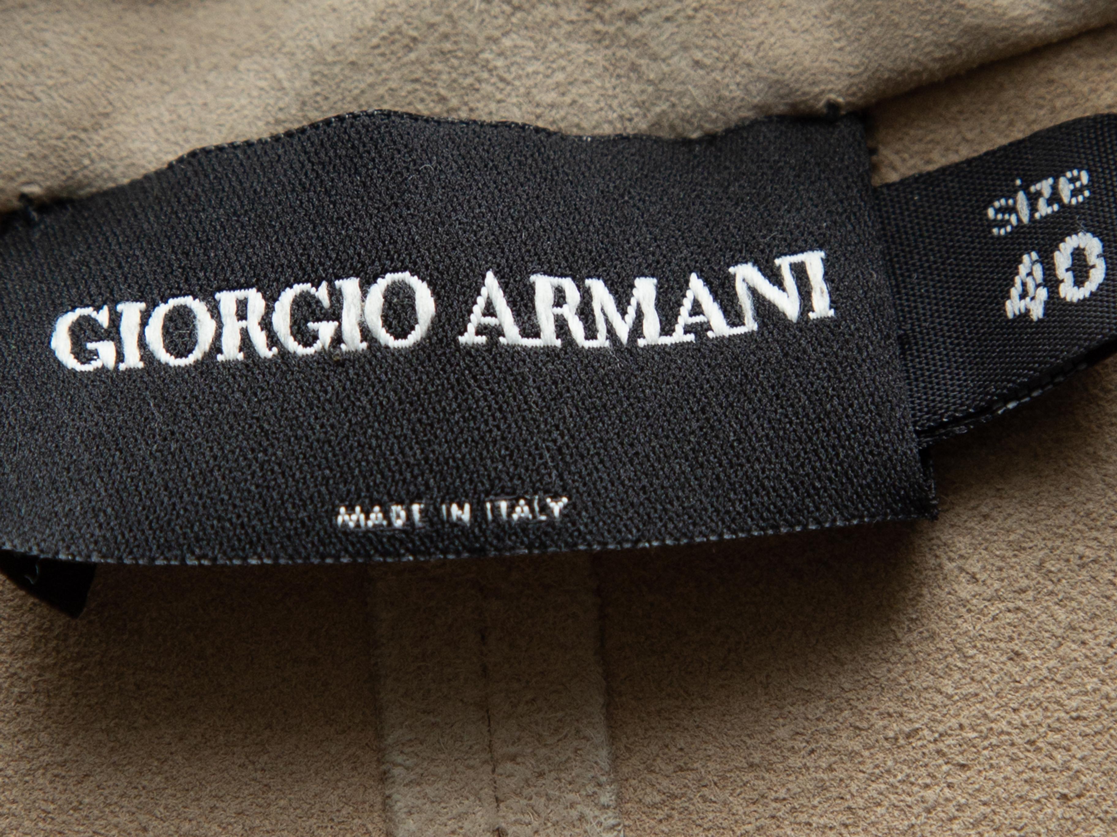 armani coats
