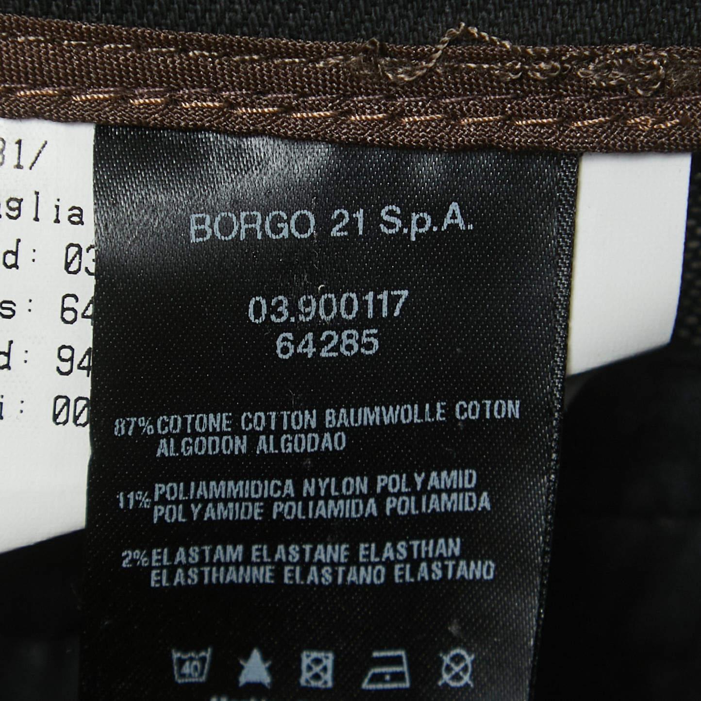 Uomo Giorgio Armani Jeans neri in denim dal taglio dritto 3XL Vita 38 in vendita