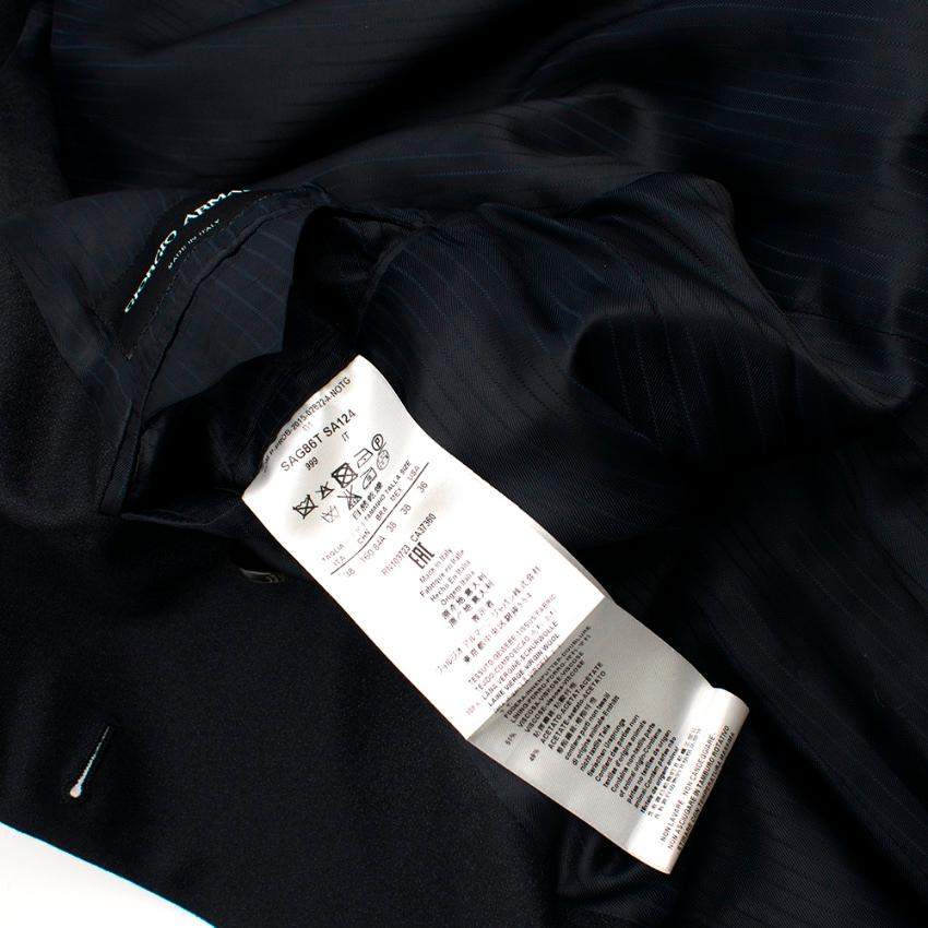 Giorgio Armani Black double breasted Blazer - Size US 2 For Sale 1