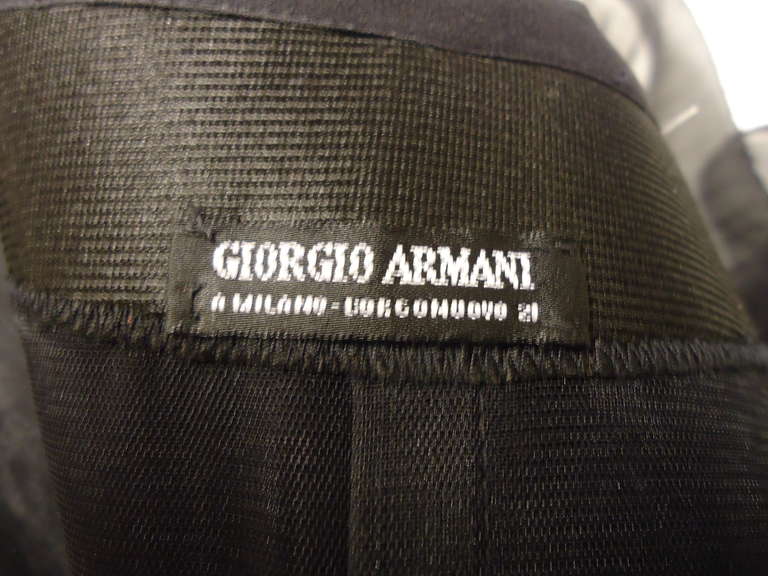 Giorgio Armani Black Label Silk Evening Dress, 1980s  2
