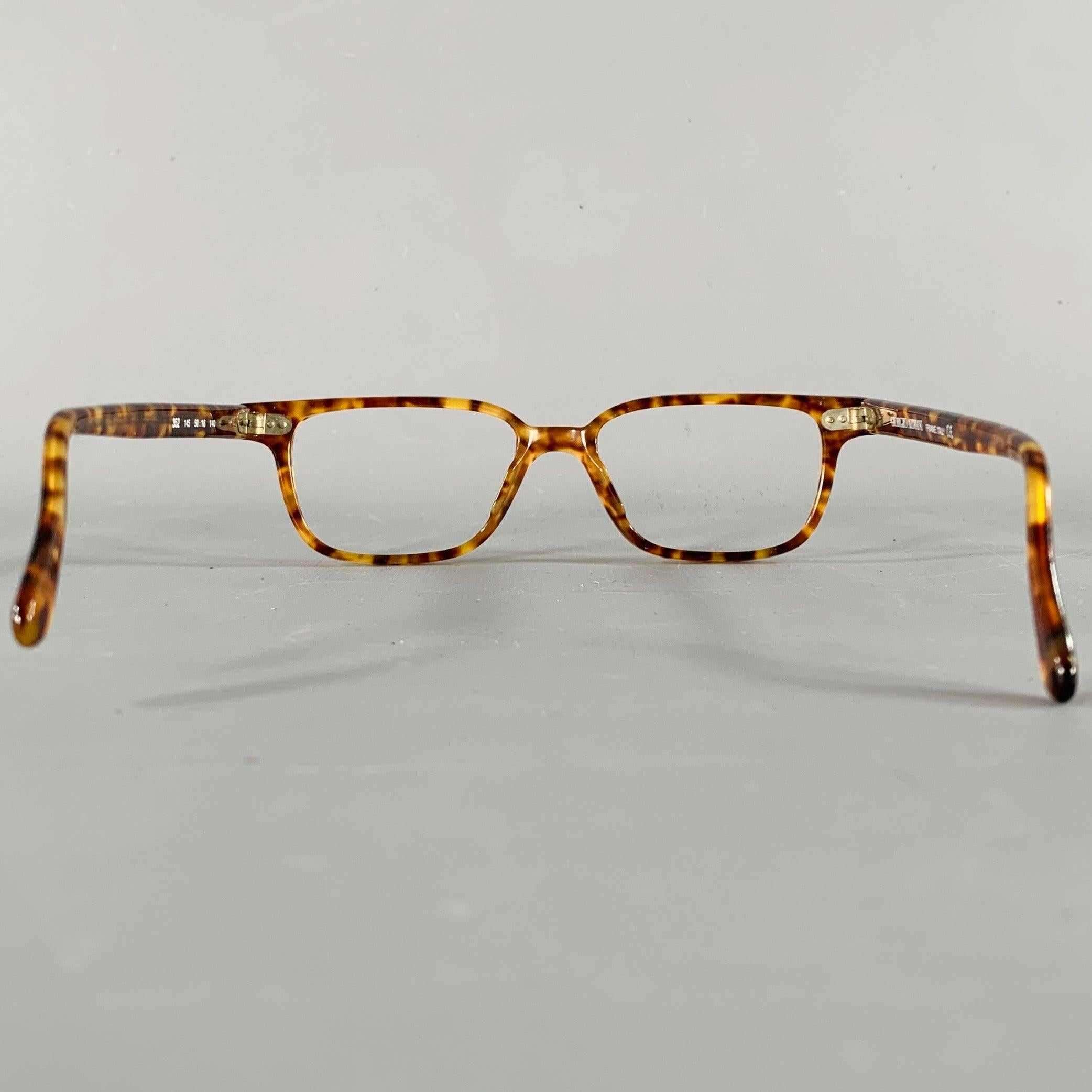 Gray GIORGIO ARMANI Brown Tortoiseshell Acetate Frames