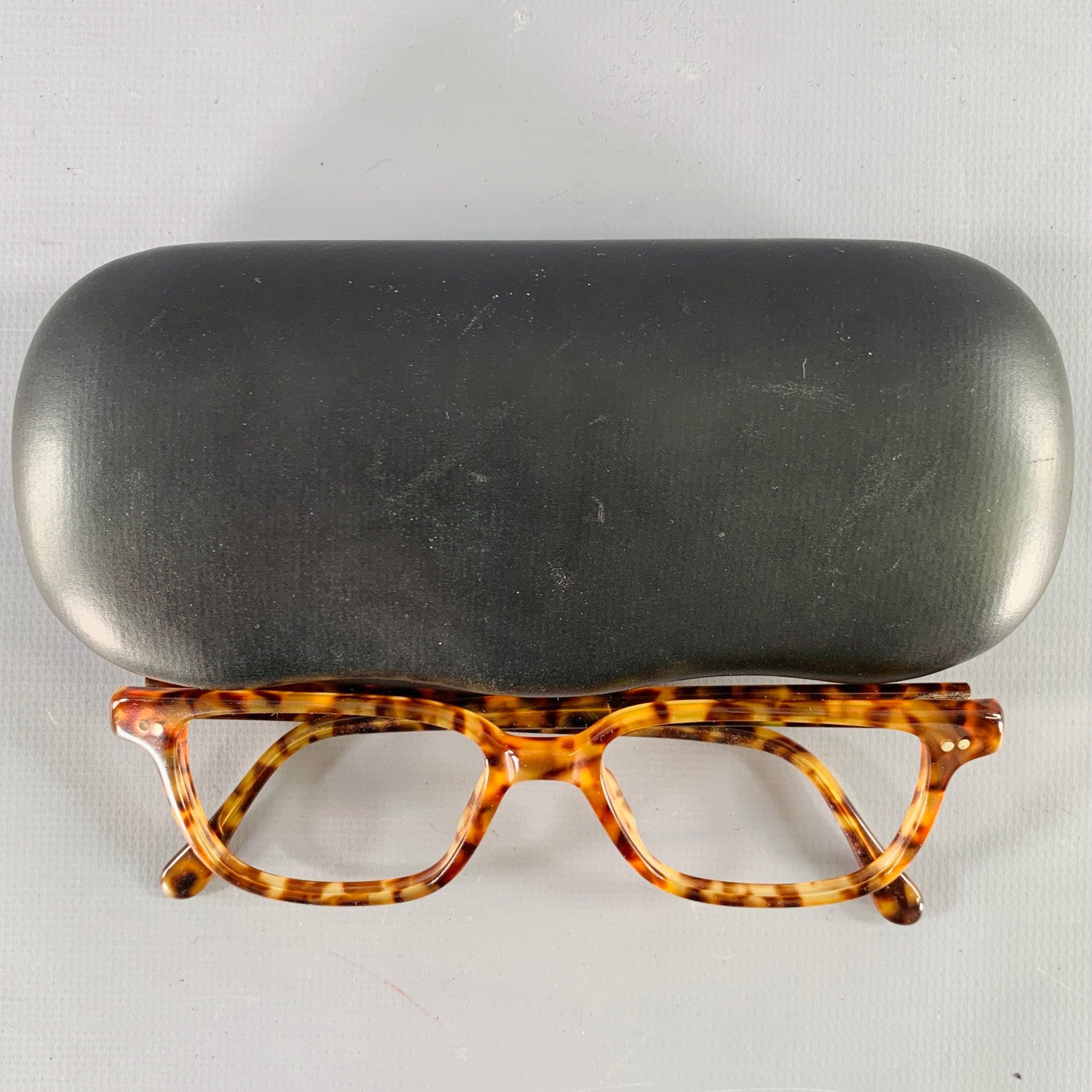 GIORGIO ARMANI Brown Tortoiseshell Acetate Frames 2