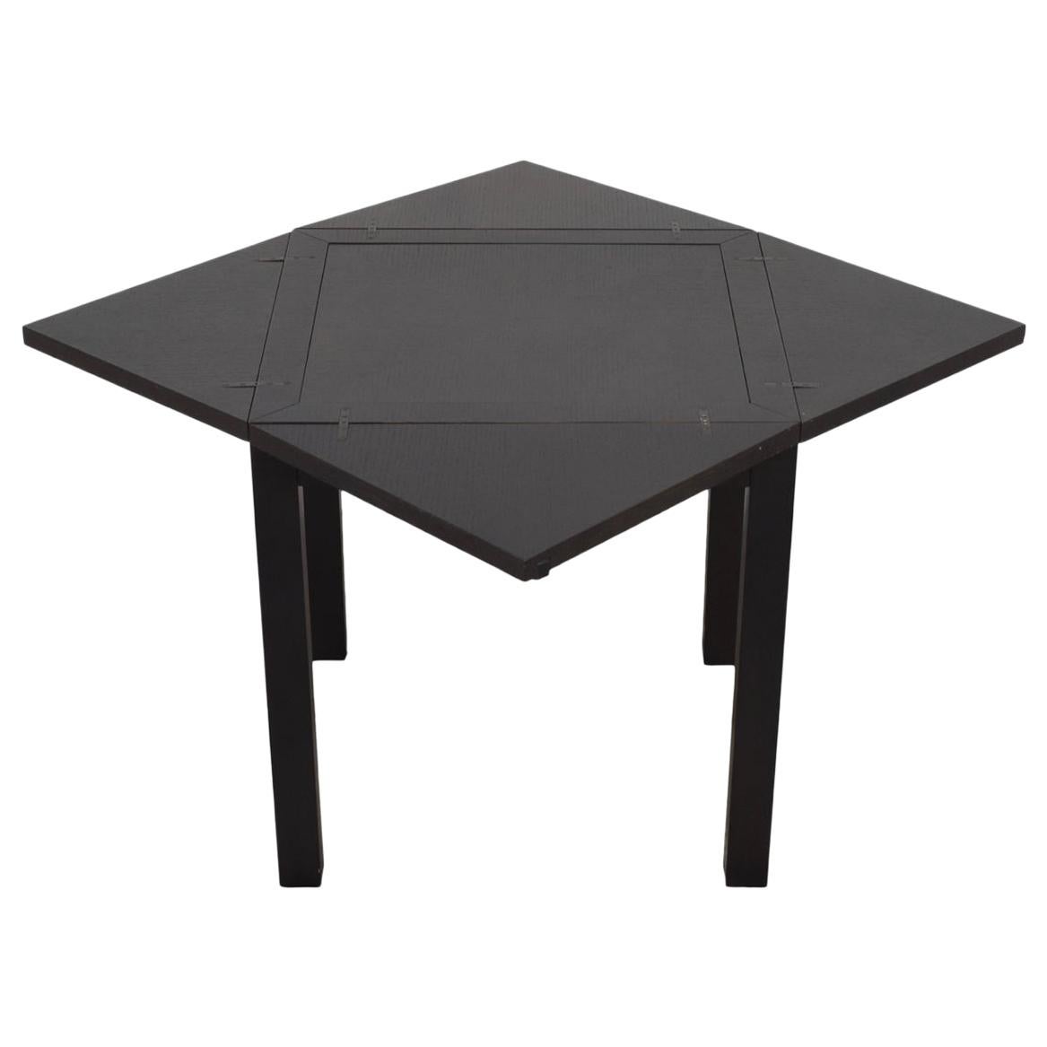 Giorgio Armani Casa Ebonized Cerused Oak Parisian Dado Card Game Table at  1stDibs