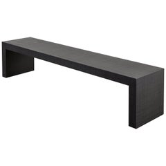 Giorgio Armani Casa Ebonized Cocktail Table or Bench