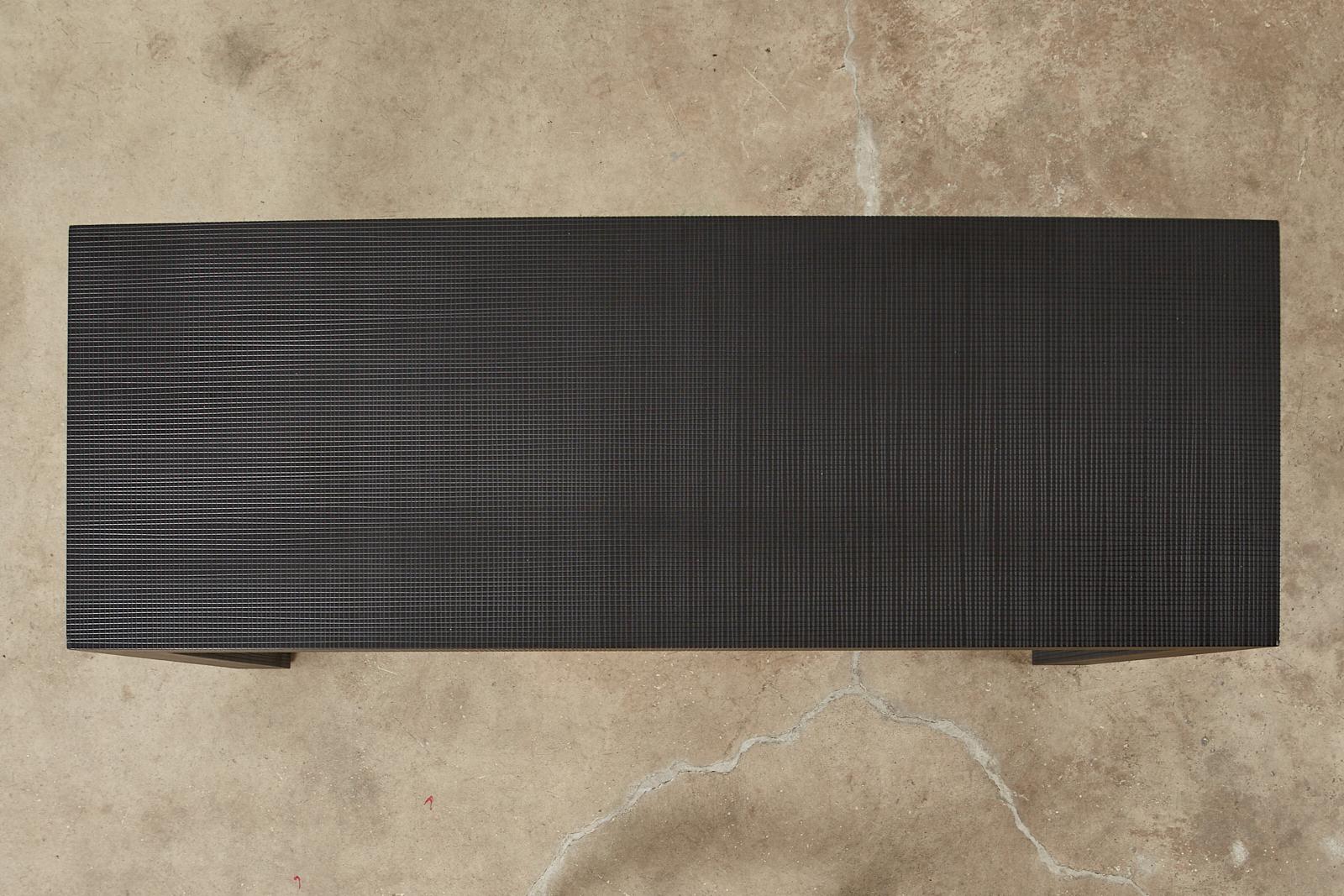 Ebonisierter Schreibtisch oder Konsole von Giorgio Armani Casa 7