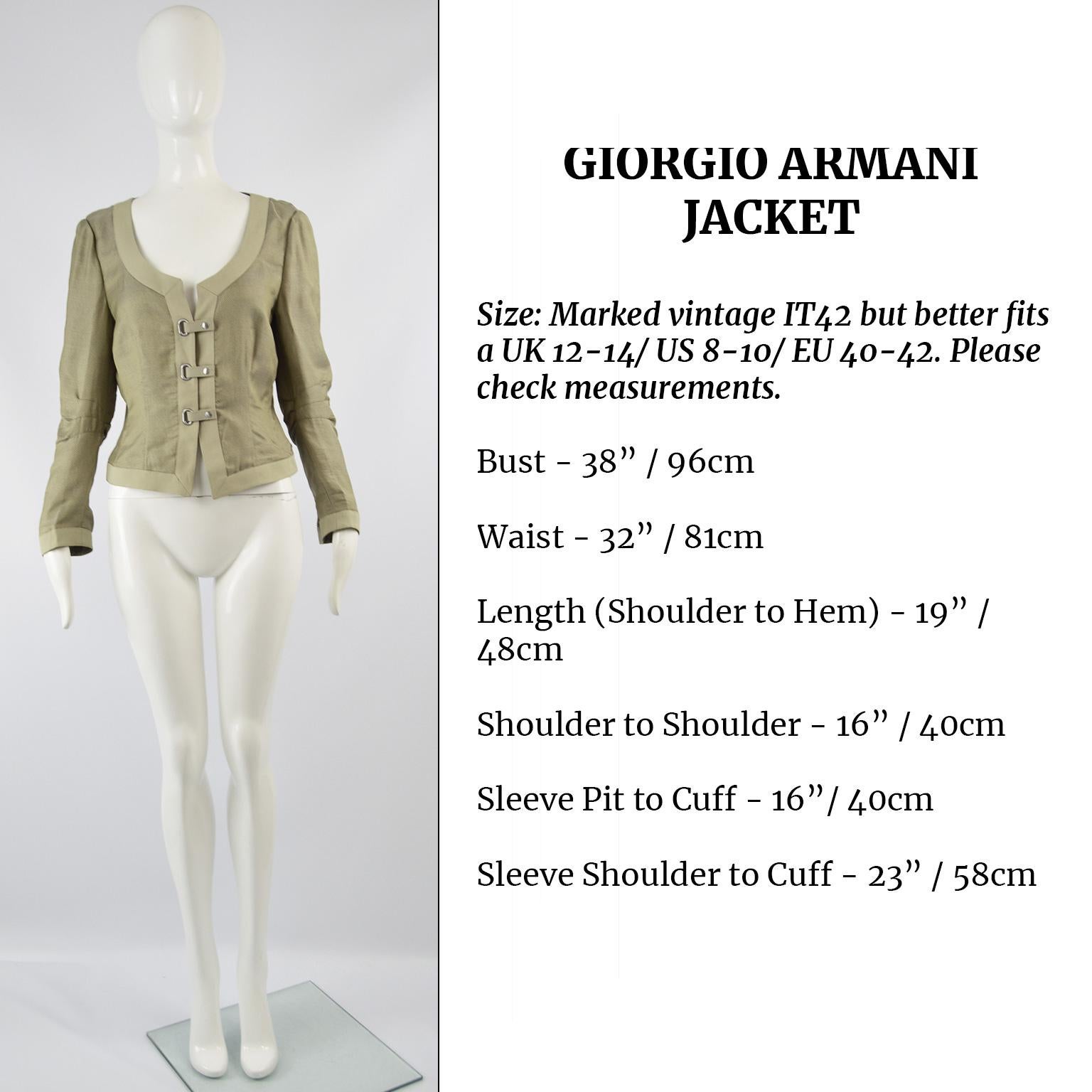 Giorgio Armani Collezioni Silk & Rayon Mesh and Grosgrain Lightweight Jacket 1